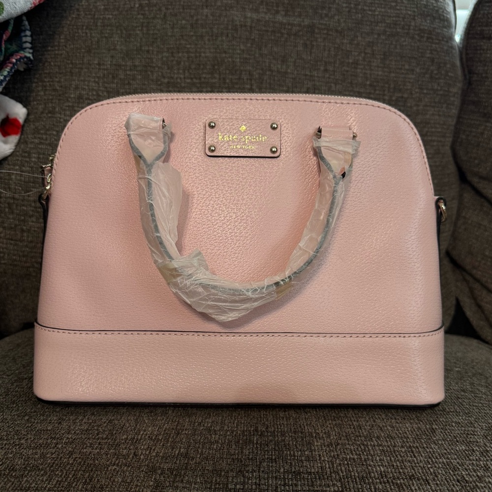 ✨ Kate Spade Light Pink Dome Satchel – Brand New & Adorable! ✨